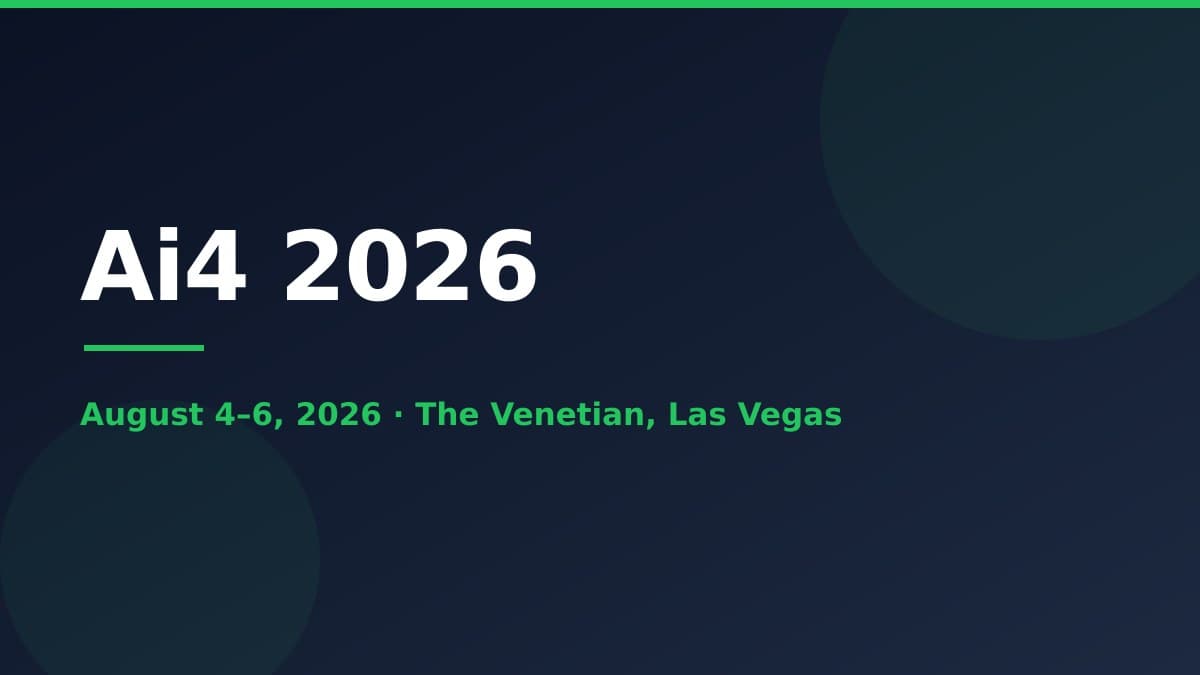 Ai4 2026